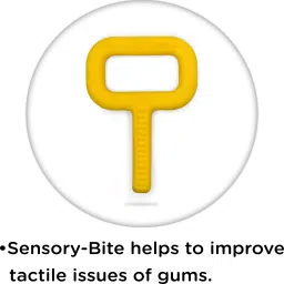 speechgears Sensory-Bite Yellow(Soft) a perfect teether for babies, Teether image 3