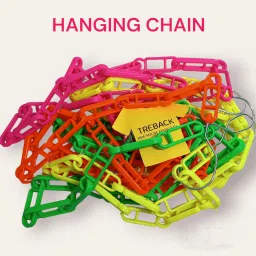 Plastic chain rope neon color multipurpose hangers for clothes rope chain 3 Plastic Dress Pack of 3 Hangers ForDress-14