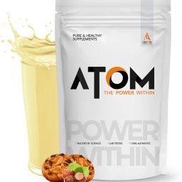 ATOM Whey Protein Isolate 2kg | 30g protein, 6.1g BCAA & 13g EAA | Whey Protein-image-77