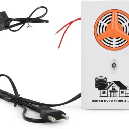 CHITRATECH Water Tank Overflow Alarm, Works with 220V AC, Human Voice. Wired Sensor Security System-29