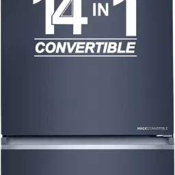 445 L Frost Free Double Door Bottom Mount 2 Star Convertible Refrigeratorwith Convertible 14-in-11 hour IcingDigital Control Panel-picture-11