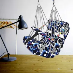 Cotton Child Jhula for 1-3 Year indoor| For Kids Swings Bouncer-picture-15