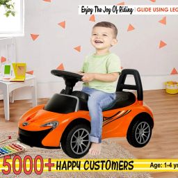 MCLAREN RIDER CAR | KIDS CAR RIDER | MCLAREN Rider With Music And Lights | 12months to 3years | DURABLE Tricycle-image-52