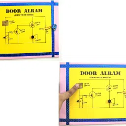 ontex electronics Door Alarm Using Touch Sensor Physics Project & Science Aid Educational Electronic Hobby Kit image 3
