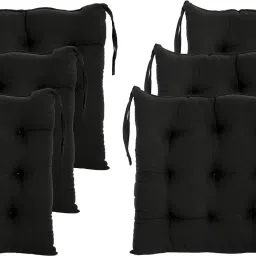 Microfibre Solid Chair Pad Pack of 6-12