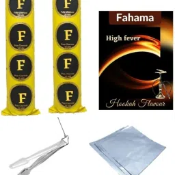 MAGIC COIL , HIGH FEVER FLAVOR , CHIMTA , FOIL PAPER COMBO Hookah Charcoals-image-31