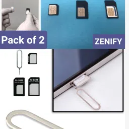 ZENIFY 4 in 1 Sim Card Adapter Kit (Micro, Nano, Standard) for All Smart Phones Sim Adapter image 4