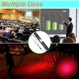 coolcold Laser Light | USB Rechargeable Red, Laser Pointer | 2000m Handheld Laser Pen image 3