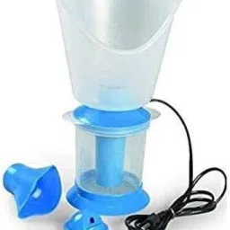 Bloriza Vaporizer Facial Sauna Steamer, Nose Steamer, Cough Steamer, Nozzle Inhaler, Nose Vaporiser, steamer, vaporizer Vaporizer (White,Blue) Vaporizer-27