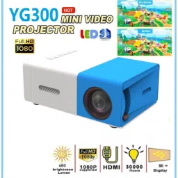 VOLTegIC Classroom LED Corded Projector HDMI, AV, SD, USB 400 lm LED Corded & Cordless Mobiles Portable Projector-14