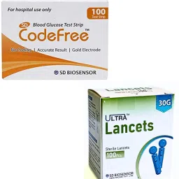 SD Codefree SD 100 Glucometer Strips image 5
