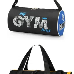 18 L Gym Duffel Bag - Duffel Gym Bag WITH Pocket for Men Women BOYS WITH COMBO - Blue, Multicolor-11