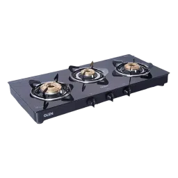 Glen 1033 GT BB BL Toughened Glass Top 3 Burner Manual Gas Stove (Scratch & Stain Resistant, Black)-picture-40