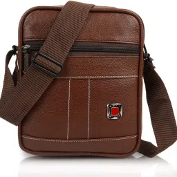 Brown Men Sling Bag Sling bag-image-79