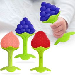 Fruits Shape Teethers for Baby, Baby Chew Toys & Mittens Teether-5