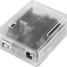 IDUINO Uno R3 Case Enclosure New Transparent Clear Computer Box Compatible with Arduino UNO R3 image 4