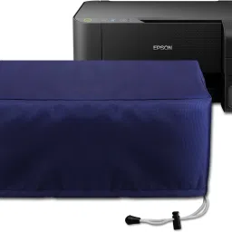 Cranique Dust Proof Nylon printer Cover For Epson EcoTank L3200 InkTank Printer - Blue Printer Cover-image-26