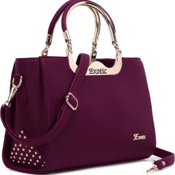 Women Maroon Sling Bag-image-1
