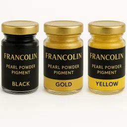 | Mica/Pearl Powder Pigment | Black | Gold | Yellow | Soap, Epoxy Resin-48
