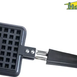 Black Handle Waffle Maker Mould for Gas Burner Stove Non Stick Waffle Maker-17