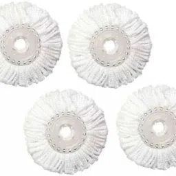 Microfibre Replacement Mop Head Refill For Floor Cleaning (Pack of 4) Refill-image-44