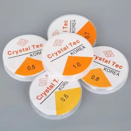 0.5, 0.6, 0.7, 0.8, 1.0 Elastic Rope Cord String for Bracelet / Jewellery Making-57