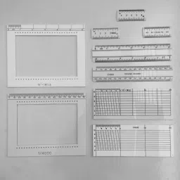 PATWARI SCALE COMPLETE KIT WITH ACRE COMBS DIAGONAL SCALE & OTHER COMBO (9 ITEM) Height Gauge-image-85