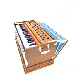 3.2 Octave Hand Pumped Harmonium (Two Fold Bellow, Bass Reed) 3 1/4 Octave, Double Bellow, 39 Keys,7 Stopper 3.2 Octave Hand Pumped Harmonium-9