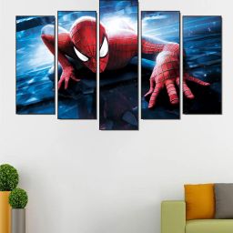 91 cm SPIDER MAN 3D WALL STICKER (91X58) CM Self Adhesive Sticker-image-89