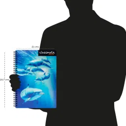 classmate 3D Pulse A4 Notebook Single Line 300 Pages image 3