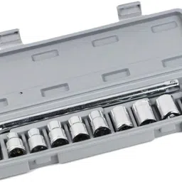 device Precision Sleeve Wrench Socket Spanner Set Automobile Repair Tool Box -10 Pieces Power & Hand Tool Kit image 2