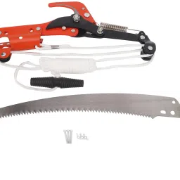 aasons 2-Way Long Reach Extendable Trimmer Pole Pruner Sawing &Shearing Lopper Fruit Picker Harvester Trimming Clipper Bypass Pruner image 2