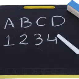 ratnas Premium Quality 2 in 1 Classic Counting slate.Write & Count.(Yellow) image 2