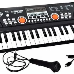 sahaj enterprise 49 key Piano Keyboard with MP3 Player, microphone, AUX, DC Power, Recordin image 2