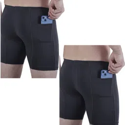 troopline Solid Men Grey, Grey Tights-picture-19