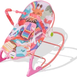 Baby Rocker Cum Bouncer Multi-Position Reclining, with Calming Music Toy Rocker and Bouncer-picture-20