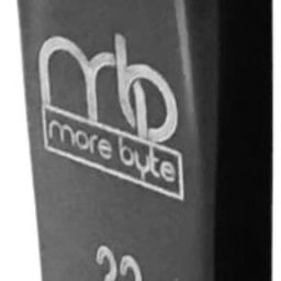 MOREBYTE MBFD 1015 16GB BLK 32 GB Pen Drive Compatible with Audio Player, Laptop, Desktop Computer, Mobile, Netbook, Tablet, Television USB 2.0 Metal Case-16