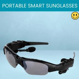 YAROH Bluetooth Sunglasses With Wireless Earphones Attached & Stereo Sound FeatureR209-image-115
