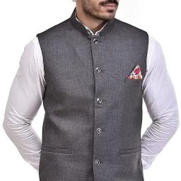 Solid Men Waistcoat-image-95