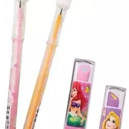 Combo of 2 Lipstick shape eraser with 2 unicorn pencil for kids return gift set Pencil-picture-10