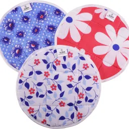 Floral Print Roti Round Flap Cover-22