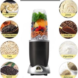 elegious Black-Silver, Power Consumption : W - 500, Total Jars : 03 500 W Mixer Grinder image 3