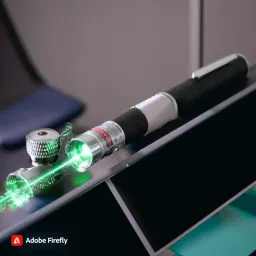 YAROH Green light_E31Green High Power Laser Pointer with Star Cap: Adjustable Focus-74