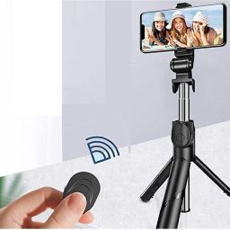 USTINE Bluetooth Selfie Stick with Wireless Remote And Extended Tripod Stand Bluetooth Selfie Stick-image-105