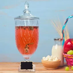 2000ML Glass Dispenser For Water, Juice, Liquor Dispenser, with tap, Bottled Water Dispenser-image-4