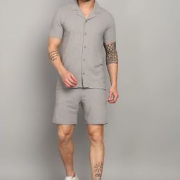 Shirt Regular Shorts Co-ords Set-image-74