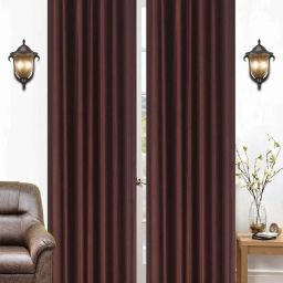 213 cm (7 ft) Polyester Semi Transparent Door Curtain (Pack Of 2)-image-13