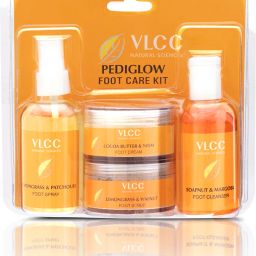 Pedi Glow Foot Care Kit - Scrub, Cleanser, Cream & Spray-24