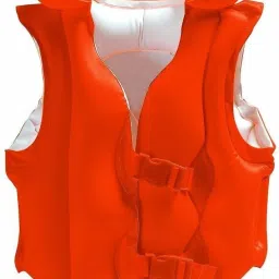 Inflatable Swim Vest Jacket for Kids (5-8 Years Pack of 1) Swim Floatation Belt-image-2