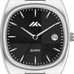 Luxury Quality Structure Design Dial Shiny Stainless Steel Belt Analog Watch - For Men MEN-26-image-57